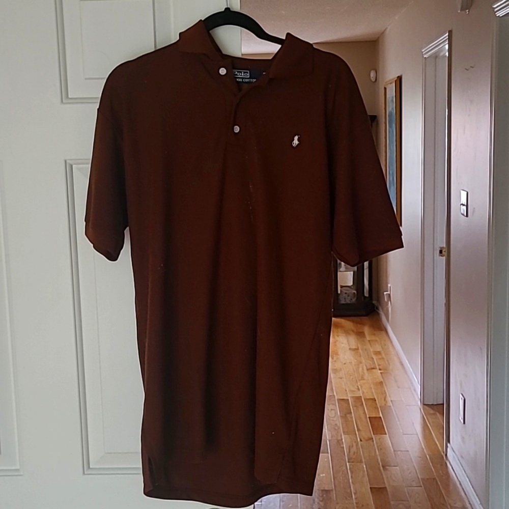 Polo Brown XXL collar shirt